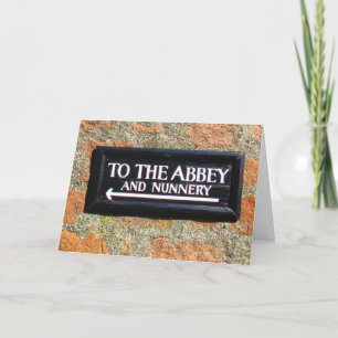 Funny Nunnery Card