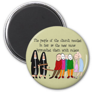 Funny Nuns Cards and Gifts Magnet