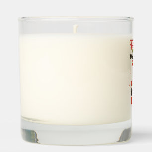 Funny Nurse Christmas Pun Quote Hilarious Scented Candle