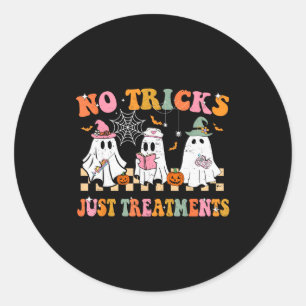 Funny Nurse Ghost For Scrub Life & Nursing Hal Classic Round Sticker