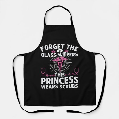 Funny Nurse Gift For Women Cool This Princess Wear Apron
