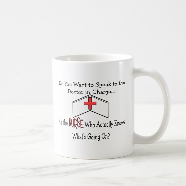 Funny Nurse Gifts Coffee Mug (Right)