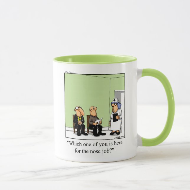 Funny Nurse Humor Mug Gift (Right)