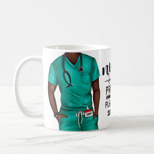 Funny Nurse in Progress Personalized Coffee Mug