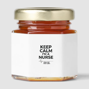 Funny Nurse Keep Calm Vintage Engraving Shirt Desi Honey Jar Favors