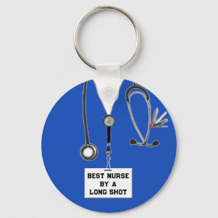 Funny Nurse Keychain