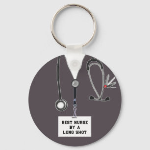 Funny Nurse Keychain