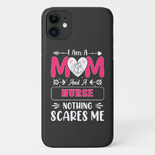 Funny Nurse Mom, Nurse Mom funny quotes iPhone 11 Case
