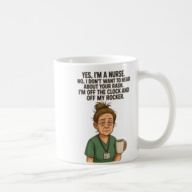 Funny Nurse Mug Collection T-shirt (Right)