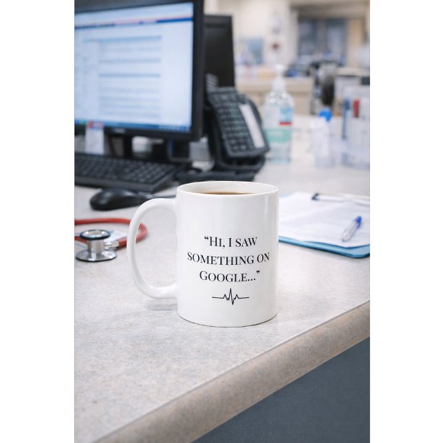 Funny Nurse Mug “I Saw It on Google” Custom Name (Creator Uploaded)