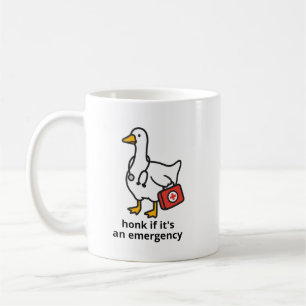 Funny Nurse Mug, Silly Goose Nurse Mug, ER Nurse  Coffee Mug