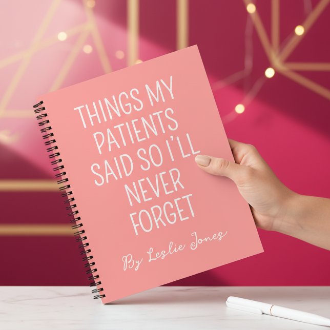 Funny Nurse Notebook Custom Journal for Nurse Gift (Funny Nurse Notebook Gift — Personalized Journal for Nurse Appreciation, Coworker, or Graduation)