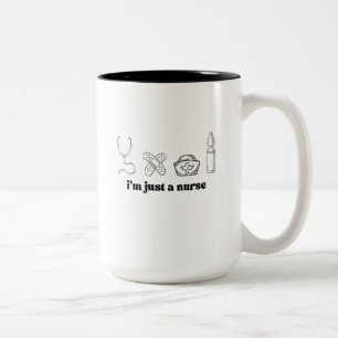 Funny Nurse Quote Minimal Medical Mug