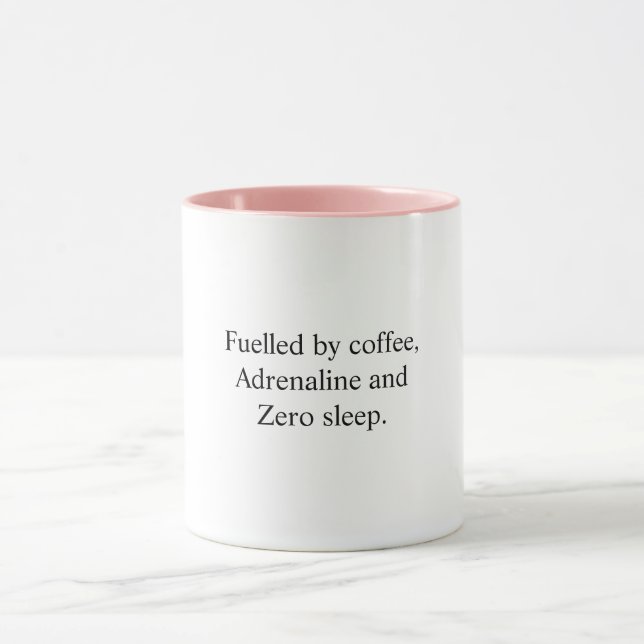 Funny nurse quote mug (Center)