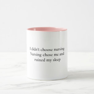 Funny nurse quote mug