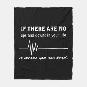 Funny Nurse Quotes Fleece Blanket