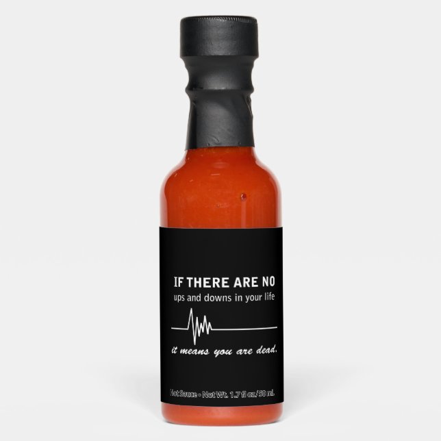 Funny Nurse Quotes Hot Sauces (Front)