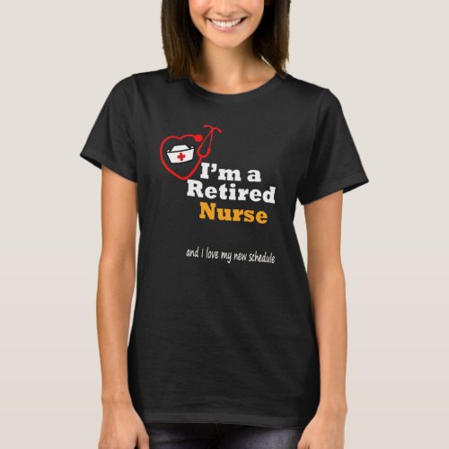 Funny Nurse Retirement Novelty  For Her Fitted Sco T_Shirt