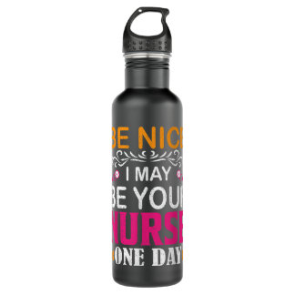 Funny Nurse Saying Future Registered Nurse RN BSN Stainless Steel Water Bottle