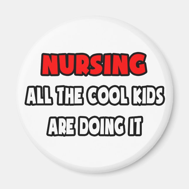 Funny Nurse Shirts and Gifts Magnet (Front)