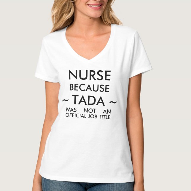 Funny Nurse T-Shirt (Front)