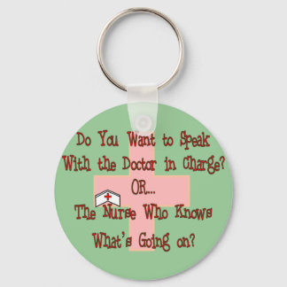 Funny Nurse T-Shirts and Gifts Keychain
