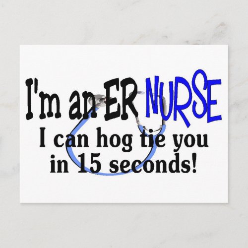 Funny Nurse T_Shirts and Gifts Postcard