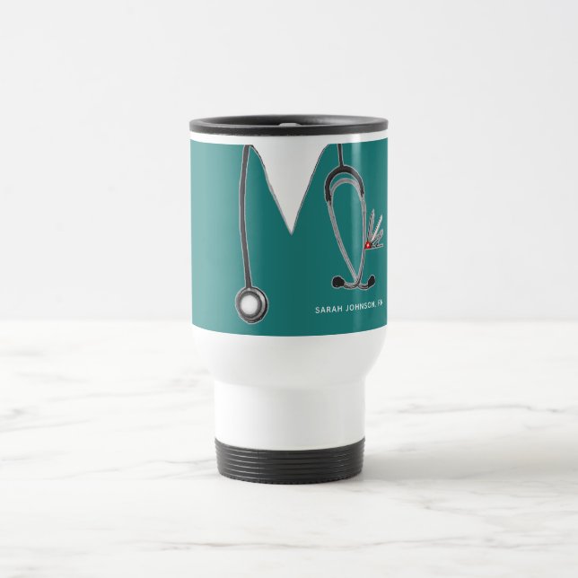 Funny Nurse Travel Mug (Center)