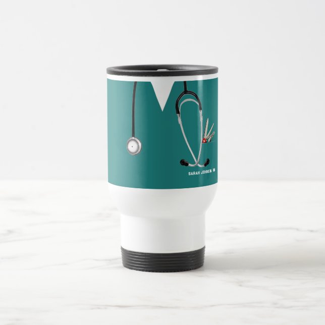Funny Nurse Travel Mug (Center)