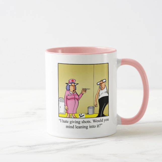 Funny Nurses Humor Coffee Mug Gift (Right)