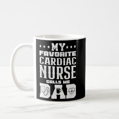 Funny Nursing Lover Graphic Dads Men Favorite Card Coffee Mug