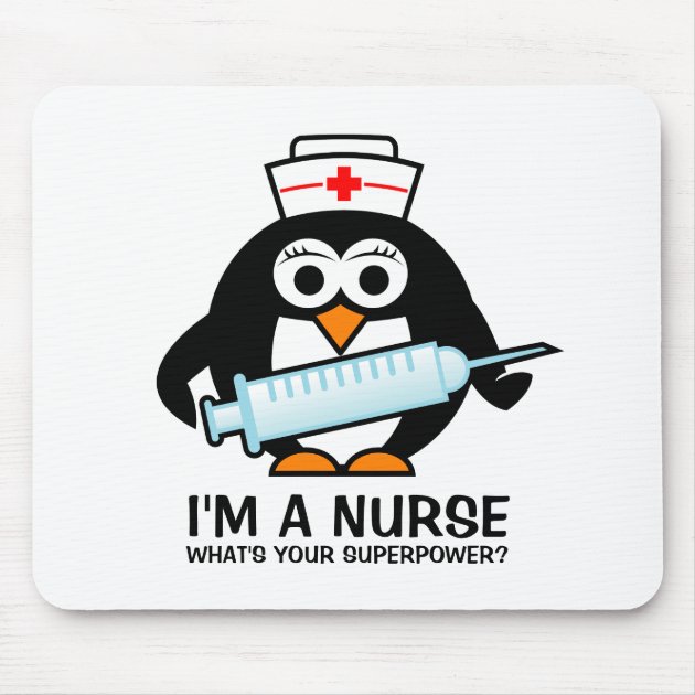 Nurse Themed Mousepad - 9.25x7.75 Inch Nursing Student Gift Office Accessory