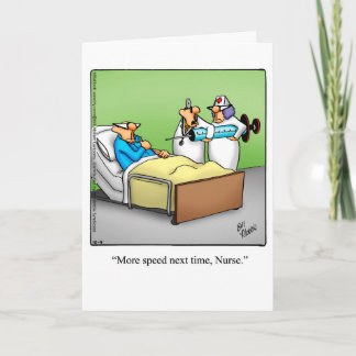 Funny Nursing School Graduation Congratuation Card