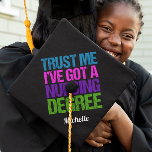 Funny Nursing School Graduation Cute Nurse Graduation Cap Topper