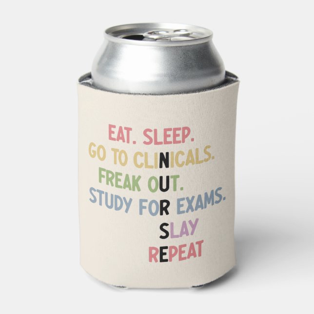 Funny Nursing School student Future Nurse Gifts Can Cooler (Can Front)