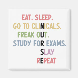 Funny Nursing School student Future Nurse Gifts Magnet