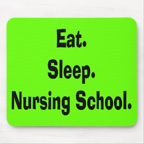 Funny Nursing Student Gifts Mouse Pad