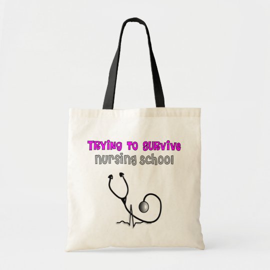 Funny Nursing Student Tote Bag and Gifts | Zazzle.com