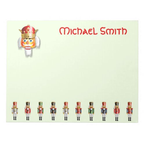 Funny Nutcracker Army Notepad