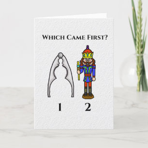 Funny Nutcracker Birthday Card