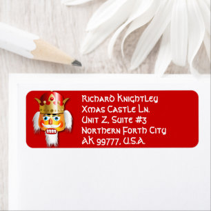 Funny Nutcracker King Label