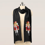 Funny Nutcracker King Scarf<br><div class="desc">This cute holiday-themed scarf features a funny nutcracker king inspired by the famous children's story "The Nutcracker and the Mouse King."</div>