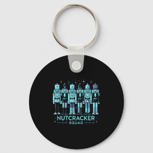 Funny Nutcracker Men Women Nutcrackers Xmas Keychain