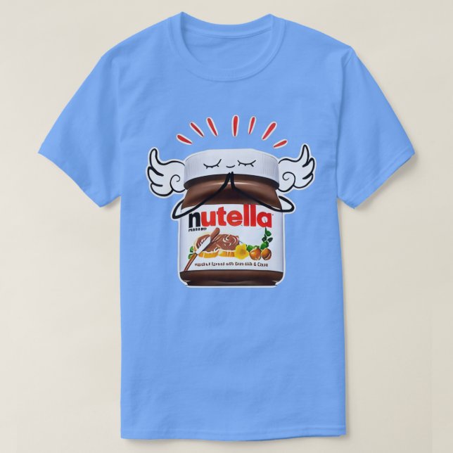 Funny Nutella  T-Shirt (Design Front)