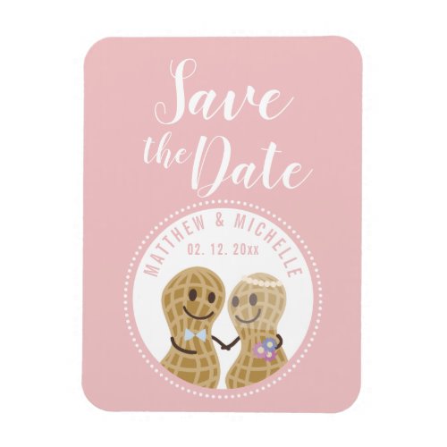 Funny Nuts About Each Other Unique Save The Date Magnet
