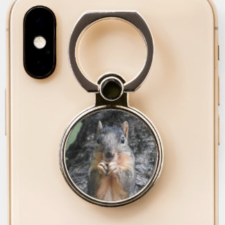 Funny nutty Squirrel Cute Phone Ring Stand