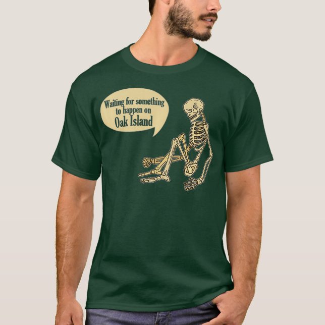 Funny Oak Island Treasure Hunters Mystery Gifts T-Shirt (Front)