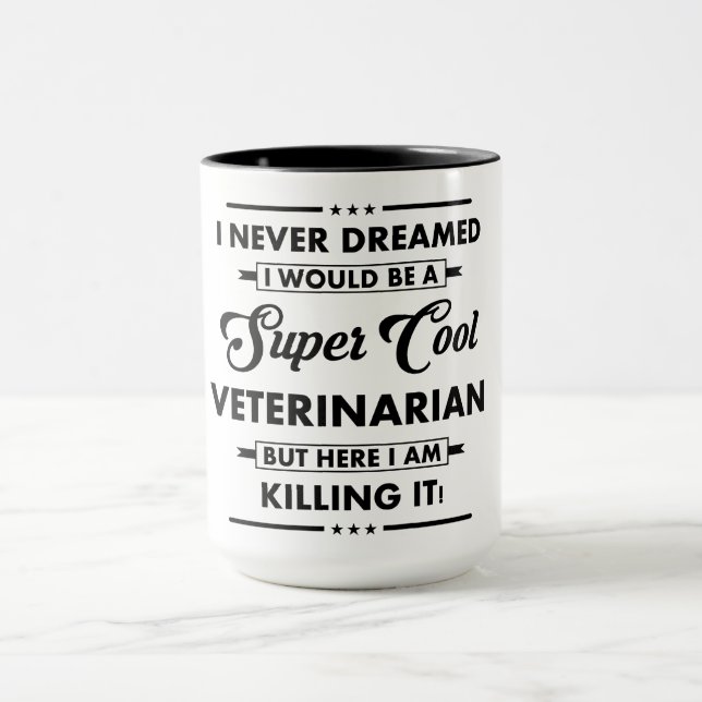 Funny Occupation/Profession Super Cool Doctor Mug (Center)