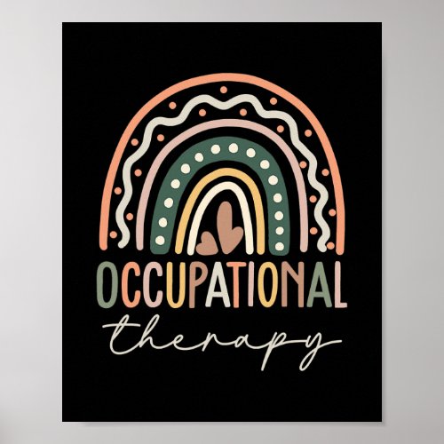Funny Occupational Therapy Quote Cool OT Poster