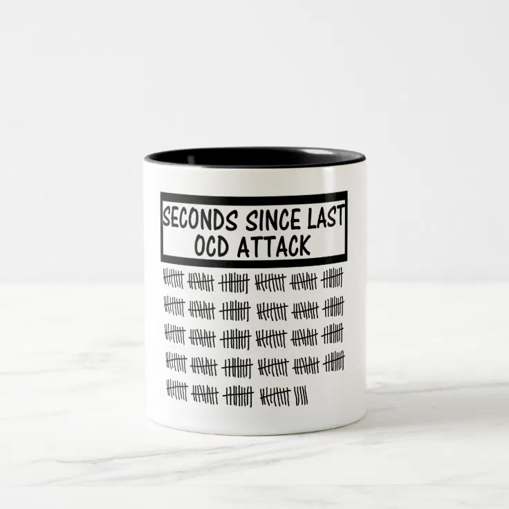 Funny OCD Two-Tone Coffee Mug | Zazzle Funny OCD Two-Tone Coffee Mug | Zazzle